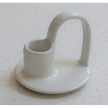 Wee Willy Winkee Candle Holder in Milk White